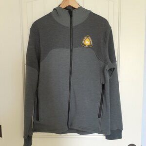 DragonWear Elements FR Men Flak Full Zip Hoodie Jacket CAT 2 ARC 16 Gray Size M